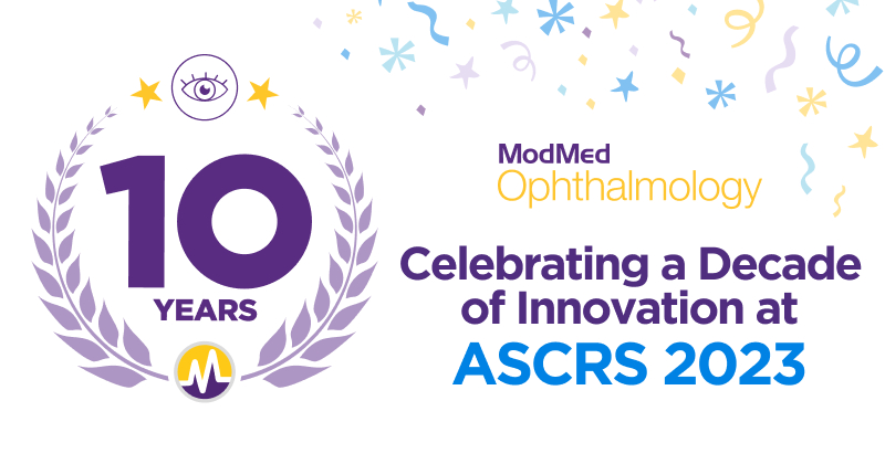 ModMed celebrates 10 years of its award-winning ophthalmology solutions ...