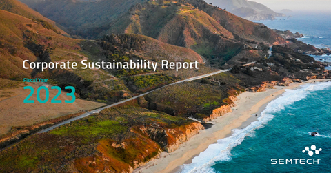 Semtech releases inaugural Corporate Sustainability Report (Graphic: Business Wire)