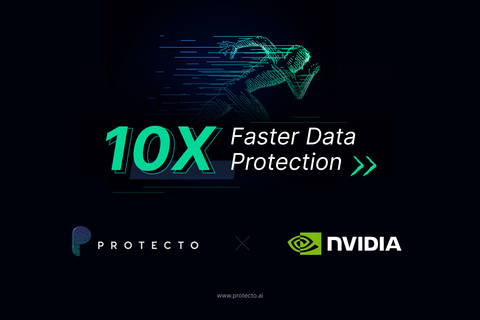 original Protecto Boosts Privacy Protection by 10x with Lightning-Fast GPU Technology from NVIDIA (Graphic: Business Wire)