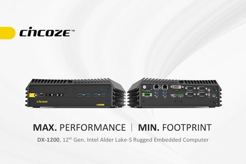Cincoze releases the high-performance & compact embedded computer DX-1200 for industrial automation (Photo: Business Wire)