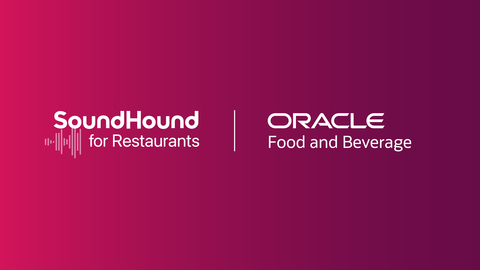 SoundHound for Restaurants' Smart Ordering voice AI integrates quickly and seamlessly with Oracle MICROS Simphony POS to help any restaurant to accept voice orders from customers over the phone, via menu kiosk, or at the drive-thru, and transmit them directly to the platform. (Graphic: Business Wire)