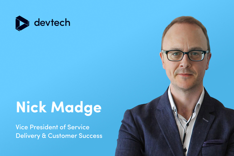 Nick Madge, Vice President of Service Delivery & Customer Success, Devtech (Photo: Business Wire)