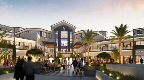 The iconic Focus Plaza retail center in San Gabriel, Calif. will be rebranded as TAWA Gateway. (Graphic: Business Wire)