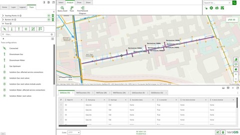 Allow your users to easily trace the network with pre-defined trace configurations.​ Organize the results however your users need them.