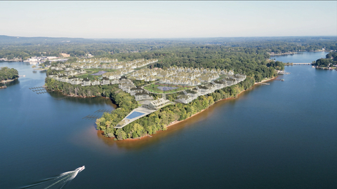 Overview rendering of Lakeside Pointe on Lake Norman courtesy of Beechwood Carolinas (Photo: Business Wire)