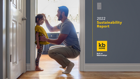 KB Home releases 16th Annual Sustainability Report, detailing its industry-leading initiatives and achievements. (Photo: Business Wire)