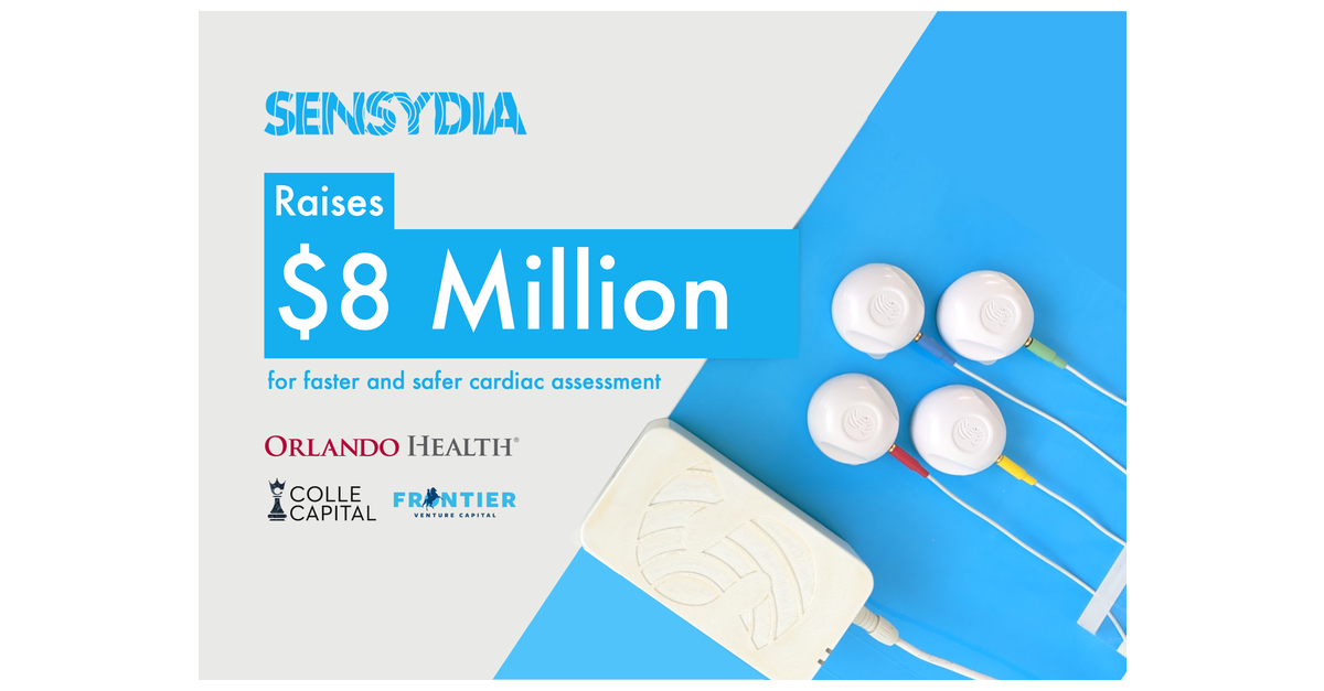 Sensydia raises $8M round to advance breakthrough CPS cardiac ... - Business Wire