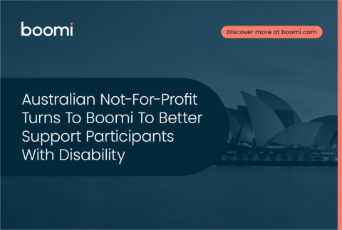 澳洲非營利組織選擇Boomi來加強對身心障礙會員的支援（照片：美國商業資訊）