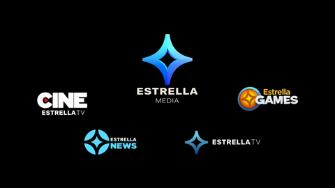 thumbnail Estrella Media's four FAST channels. Estrella Media, a leading multi-platform Spanish language media company serving the vital U.S. Hispanic audience, said it has become a growth leader in Spanish-language Free Ad-supported Streaming Television (FAST) programming. The company's double-digit year-over-year growth was central to its 2023 IAB NewFronts and Upfront presentations, which launched virtually today. (Graphic: Business Wire)