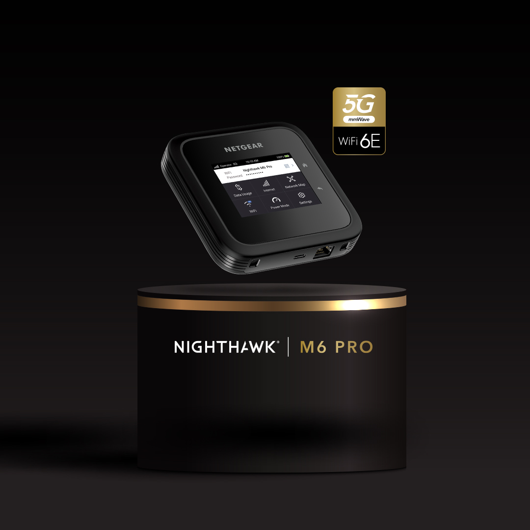  NETGEAR Nighthawk M6 5G Mobile Hotspot, 5G Router with