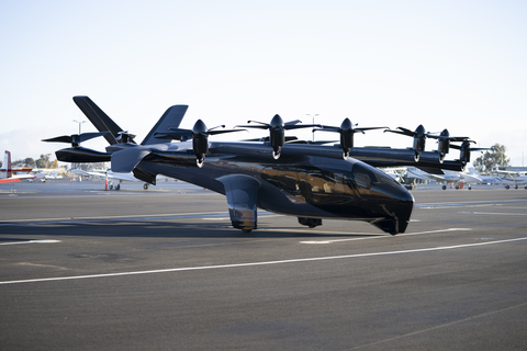 Archer's Midnight aircraft. (Photo: Business Wire)