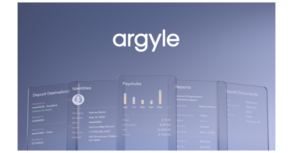 ADDING MULTIMEDIA Argyle Grows Number of Consumer Verifications 100% ...