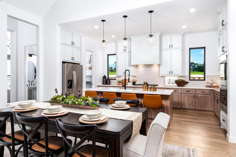 Toll Brothers is planning to open a new model home this June in NorthGrove, a 600-acre master-planned community in Magnolia north of Houston. (Photo: Business Wire)