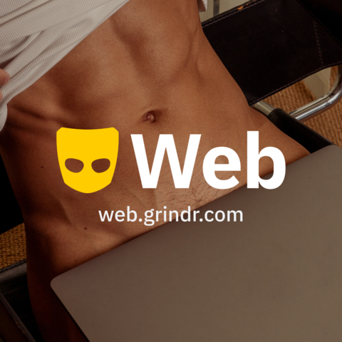 Grindr Web (Graphic: Business Wire)