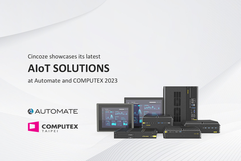 original Cincoze showcases its latest AIoT solutions at Automate and COMPUTEX 2023 (Photo: Business Wire)