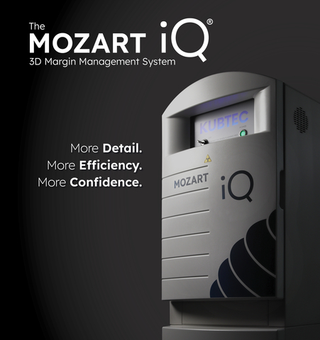 KUBTEC MOZART iQ 3D Margin Management System for intraoperative specimen imaging in breast conserving surgery. (Photo: Business Wire)