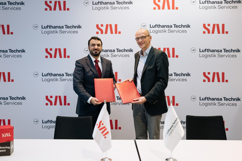 Mr. Faisal Al Bedah, CEO SAL (Left) & Mr. Andreas Tielmann, Managing Director LTLS (right) (Photo: AETOSWire)