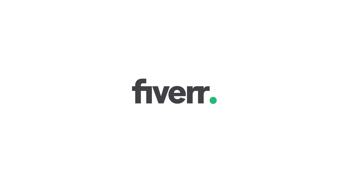 Fiverr. Логотип Fiverr. Фивер. Gif image Fiverr. Fiverr logo на прозрачном фоне.