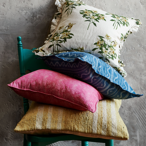 Printed Linen Pillows from GreenRow (Photo: Williams Sonoma)