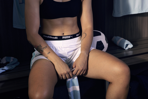 thumbnail Global sports company PUMA and absorbent apparel brand, Modibodi® are launching the third drop of their best-selling active period underwear range; combining Modibodi’s unique, patented technology with world-class expertise from PUMA. (Photo: Business Wire)