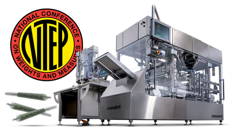 NTEP-certified JuanaRoll automatic pre-roll machine (Graphic: Business Wire)
