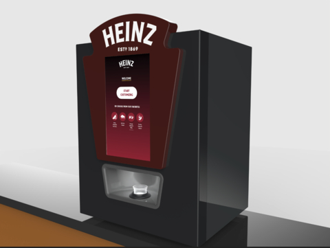 Kraft Heinz Unveils HEINZ REMIX™, The First Customizable Digital Sauce Dispenser To Launch (Photo: Business Wire)
