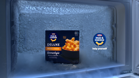 For the First Time, Ultra-Comforting KRAFT® Mac & Cheese Deluxe Is Now Available in the Freezer Aisle (Photo: Business Wire)