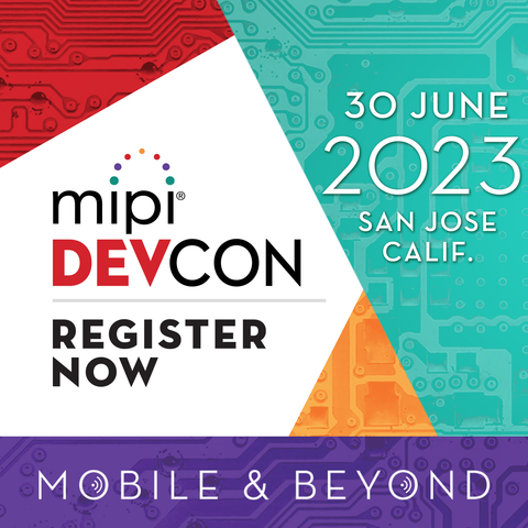 Register before June 16 to receive the “early bird” discount to MIPI DevCon. (Graphic: Business Wire)