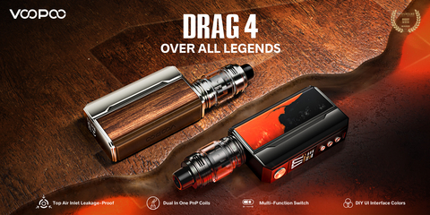VOOPOO DRAG 4-BEST MOD VAPE 2023 (Graphic: Business Wire)