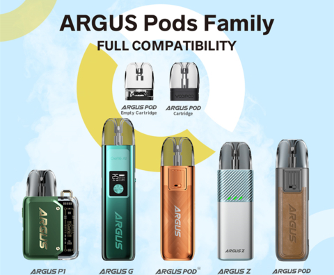VOOPOO ARGUS POD FAMILY (Graphic: Business Wire)