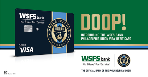 The new WSFS Bank Philadelphia Union Debit Card!