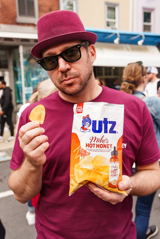 Try the new Utz Mike’s Hot Hot Honey Potato Chips – act quickly, they’re only available for a limited time! Source: Utz Brands, Inc.