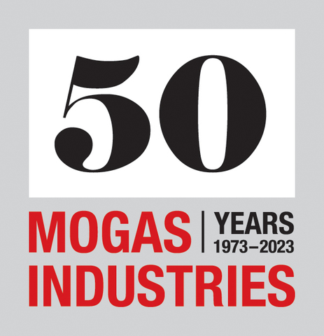 MOGAS Industries Inc. celebrates 50 years in business. (Graphic: Business Wire)