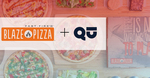 Blaze Pizza has chosen Qu’s unified commerce platform to enhance ordering and operational efficiency across the franchise system (Graphic: Business Wire)