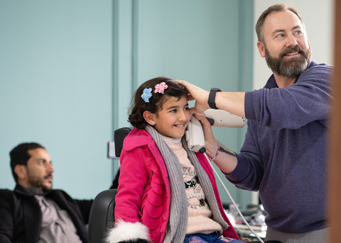 Working with Intel and Accenture, 3DP4ME uses 3D printing to bring assistive technology to people in developing countries. 3DP4ME is piloting its project in Jordan, taking scans of children’s ears and printing custom-fitted hearing aids. (Credit: 3DP4ME)