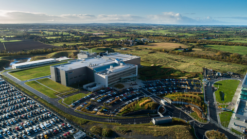 original WuXi Biologics' Large-Scale Manufacturing Facility in Mullagharlin, Dundalk, Ireland. (Photo: Business Wire)