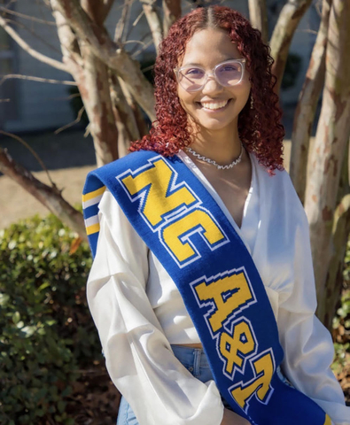 Aiyana Myers plans to attend North Carolina Agricultural and Technical State University to study social work. (Photo: Business Wire)
