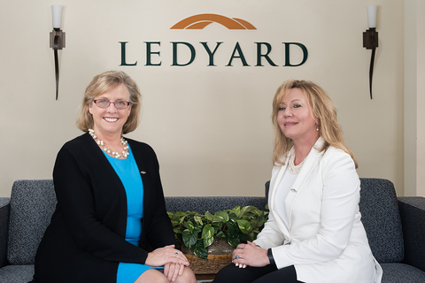 (L to R): Kathy Underwood and Josephine Moran of Ledyard (Photo: Business Wire)