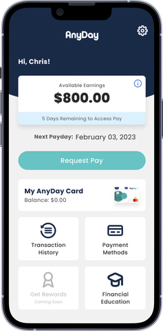 original AnyDay™ Certified EWA provider in North America and the UK (Graphic: Business Wire)