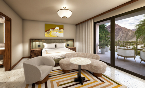 Thompson Palm Springs Guestroom Rendering (Photo: Business Wire)
