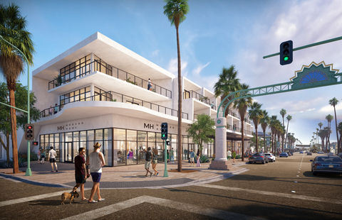 Thompson Palm Springs Exterior Rendering (Photo: Business Wire)