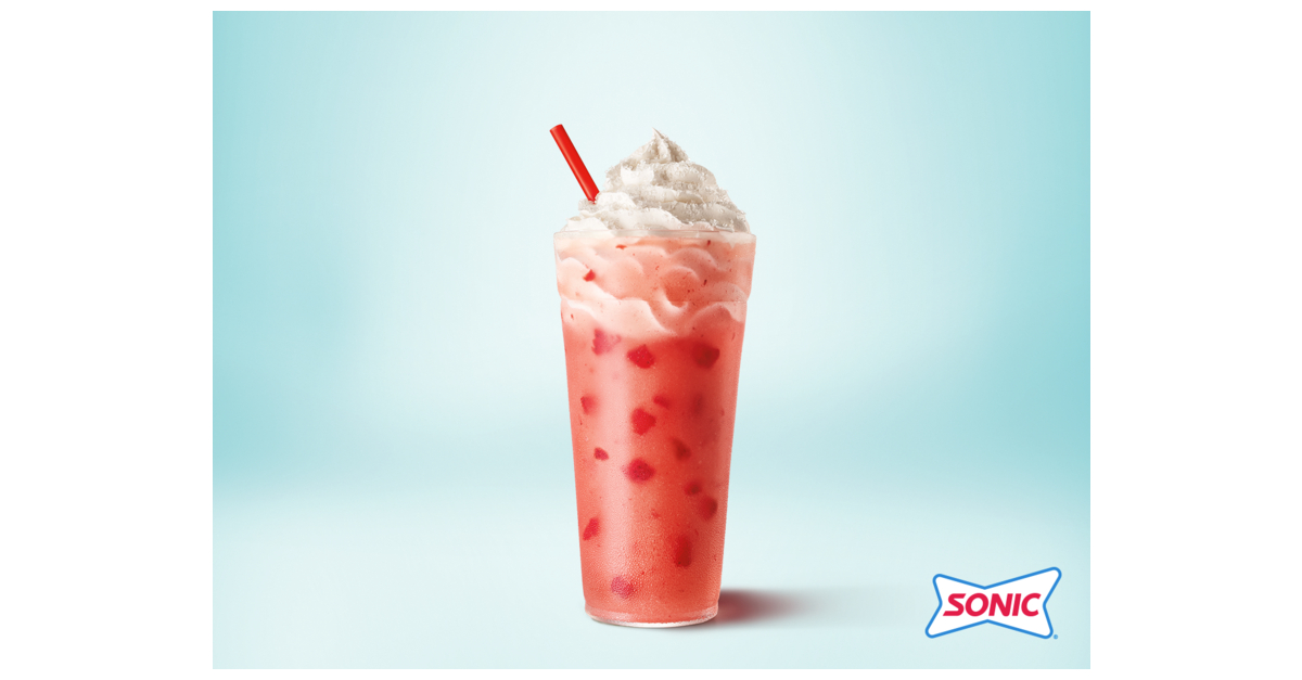 Chill Out This Summer With SONIC DriveIn's New Strawberry Shortcake