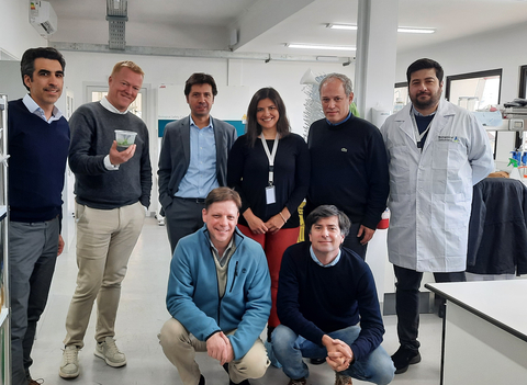 Croda and Botanical Solution Inc. (BSI) announce partnership to accelerate production of sustainable vaccine adjuvant QS-21. Pictured is the Croda - BSI partnership team in the BSI laboratories in Santiago, Chile. (Photo: Business Wire)