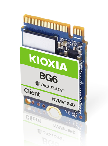 PCIe® 4.0対応の小型・大容量クライアントSSD「KIOXIA BG6シリーズ」 （写真：ビジネスワイヤ）