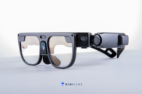 DigiLens teams up with Taqtile to provide a groundbreaking solution that will assist deskless industrial and defense workers in completing essential, complex tasks. The combination of the ARGO smartglasses from DigiLens and the Manifest work instruction platform from Taqtile will deliver a robust, industrial-lite solution for deskless workers around the globe. (Photo: Business Wire)