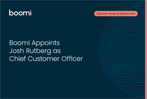 Boomi Appoints Josh Rutberg as Chief Customer Officer (Photo: Business Wire)