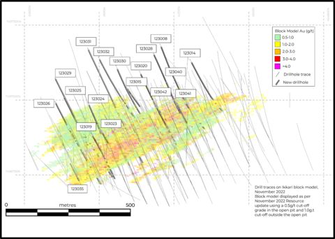 Figure 1. Location of new drilling at Ikkari on plan map (Graphic: Business Wire)
