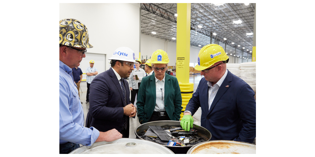 U.S. Secretary of Energy Jennifer Granholm and U.S. Senator Mark Kelly ...