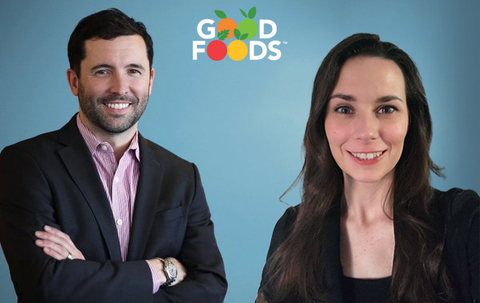 original Good Foods has hired six CPG industry veterans to catapult the brand into its next phase of growth, including Peter Flesvig (left), vice president of retail sales, and Renee Boardway (right), global procurement manager. (Photo: Business Wire)