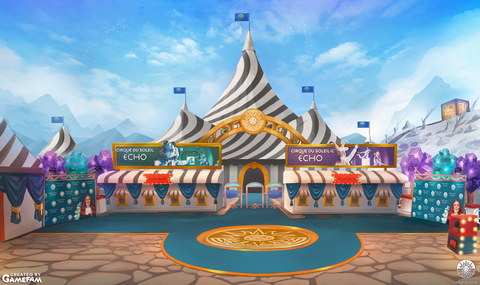 Cirque du Soleil Entertainment Group and Gamefam unveil new immersive world on Roblox (Graphic: Business Wire)